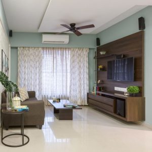 Compact Home Gets Soft Shaded Interiors with a Twist